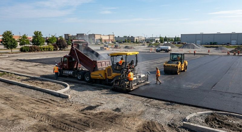 Asphalt Parking Lot Paving in Hilton Head Island, SC