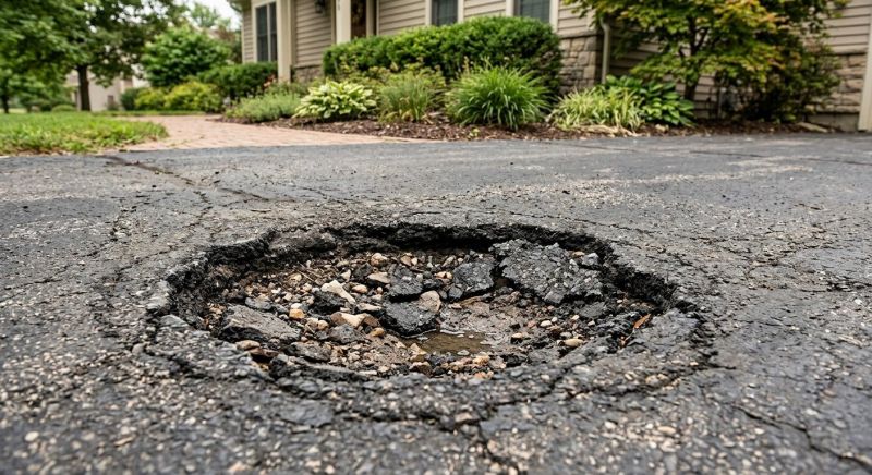 Asphalt Pothole Filling in Little Rock, AR