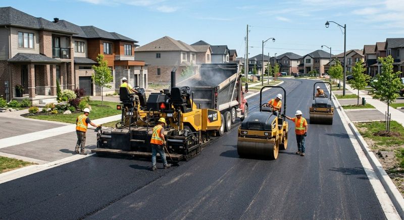 Asphalt Road Installation in Savannah, GA