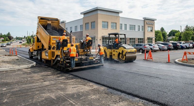 Commercial Paving in Little Rock, AR