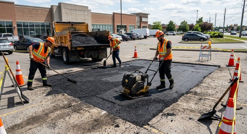 Commercial Paving Repair in Little Rock, AR