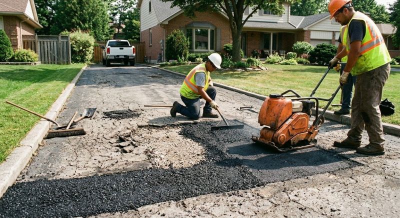 Driveway Asphalt Repair in Los Angeles, CA