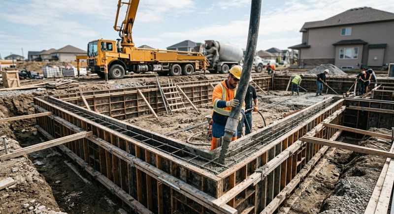 Foundation Wall Pouring in Fort Wayne, IN