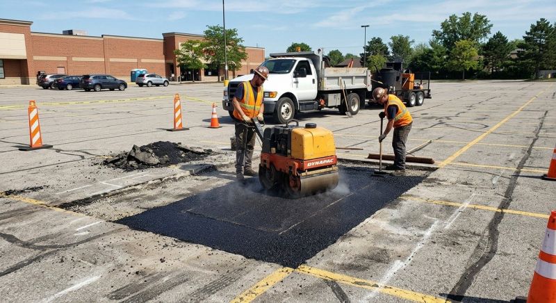 Parking Lot Repair in Pasadena, CA