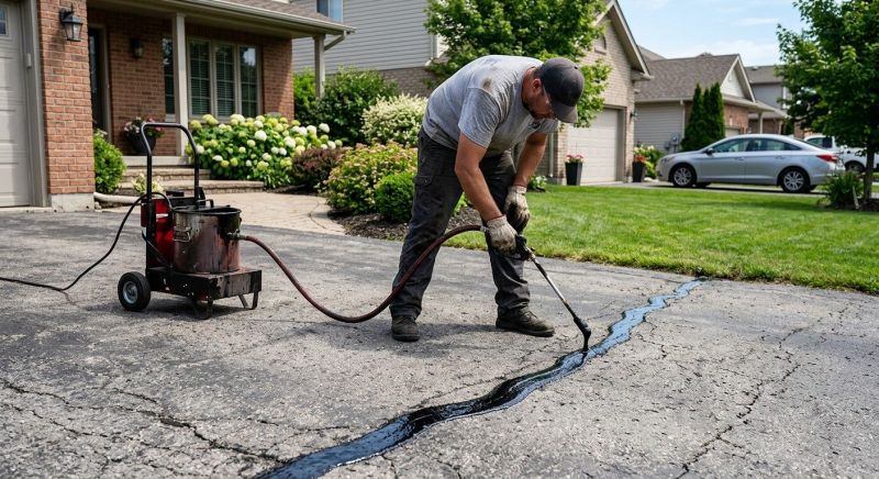 Road Crack Repair in Savannah, GA