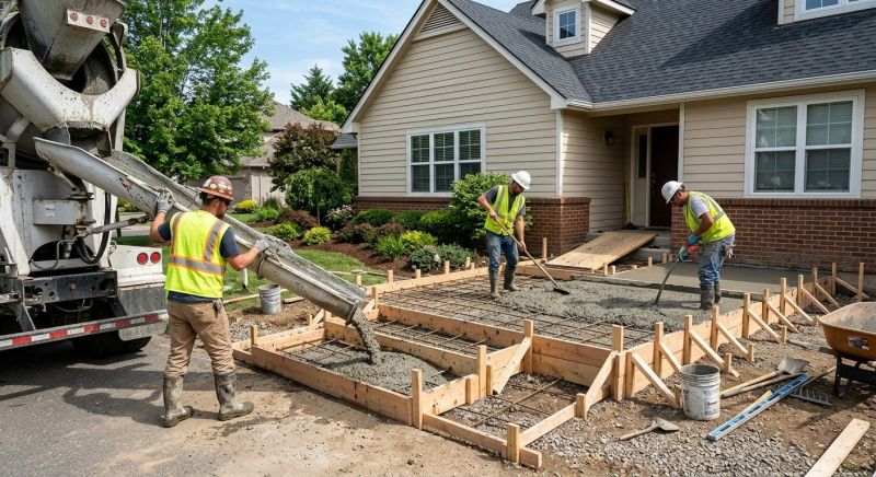 Veranda Pouring in Fort Collins, CO